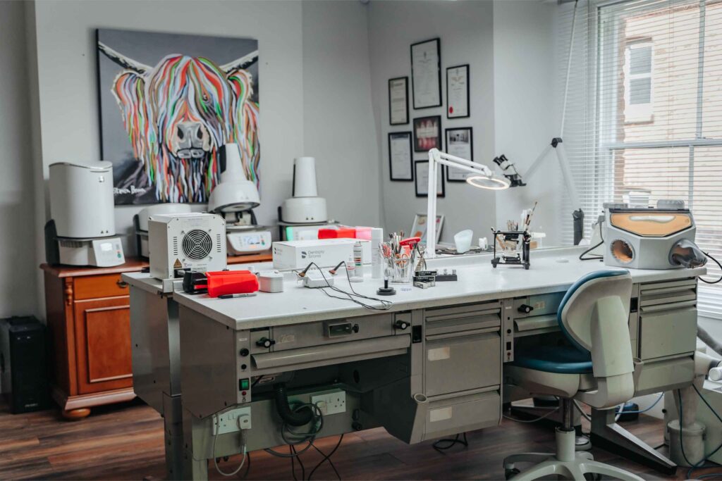 fully digital lab at church house dental clinic in Somerset 